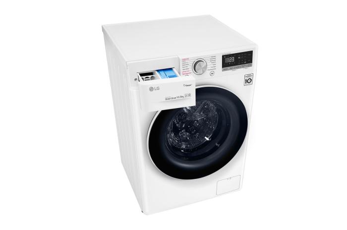 LG F4V5RYP0W A+++ 10.5 KG 1400 Devir Çamaşır Makinesi