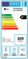 LG GN-H702HLHU A++ 546 Lt(Brüt) Inox No Frost Buzdolabı